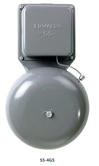  EDWARDS SIGNALING BELL 4IN 24V60HZ